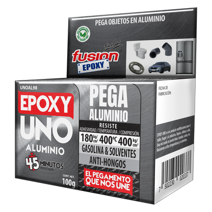 UNO ALUMINIO Pegamento Epóxico