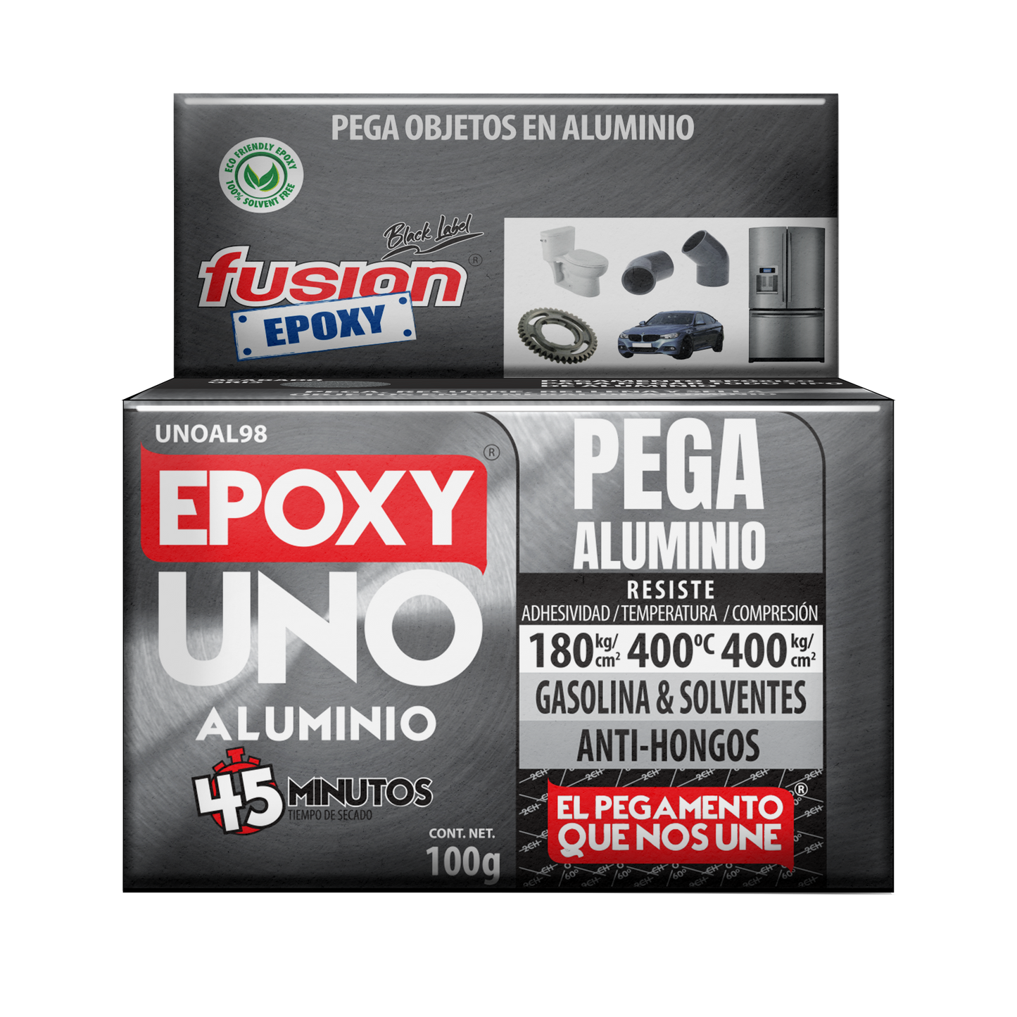 UNO ALUMINIO Pegamento Epóxico