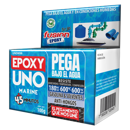 UNO MARINE 100gr Pegamento Epóxico