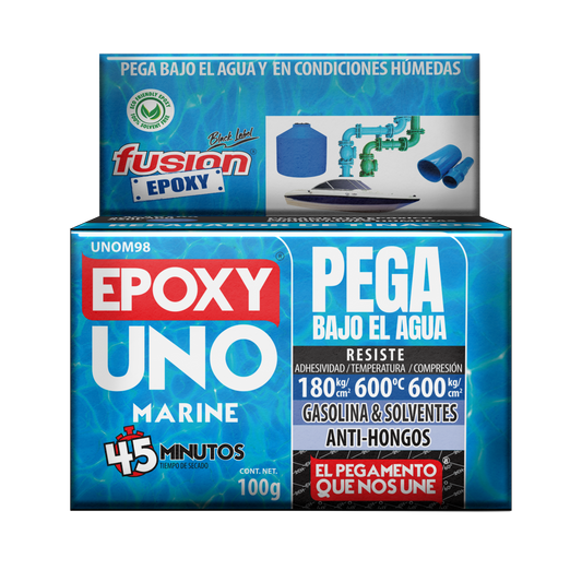 UNO MARINE 100gr Pegamento Epóxico